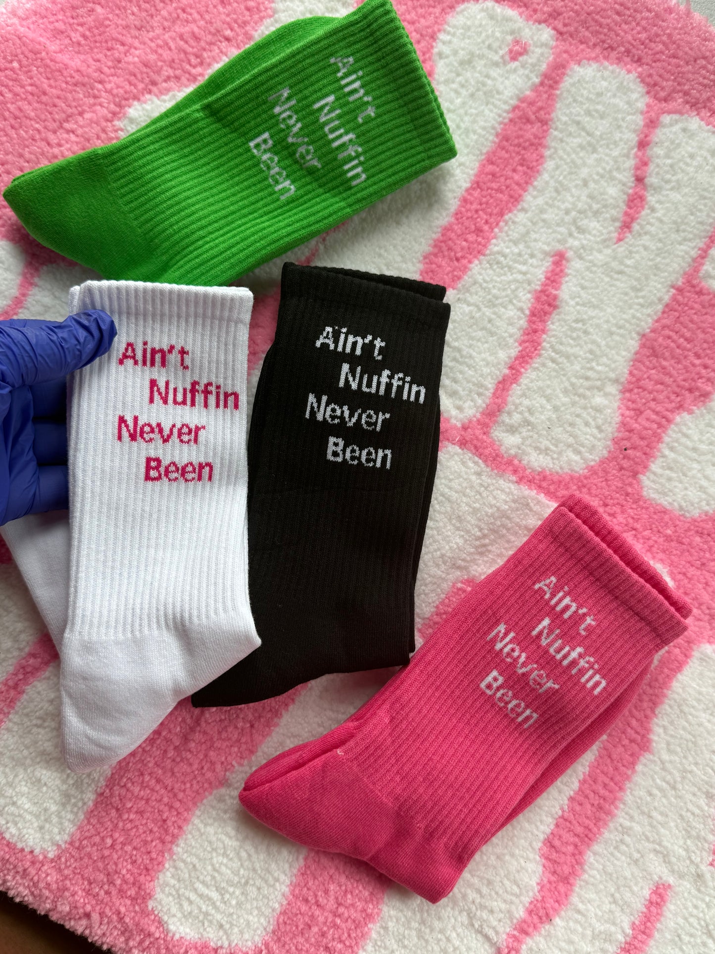 Ain’t nuffin socks