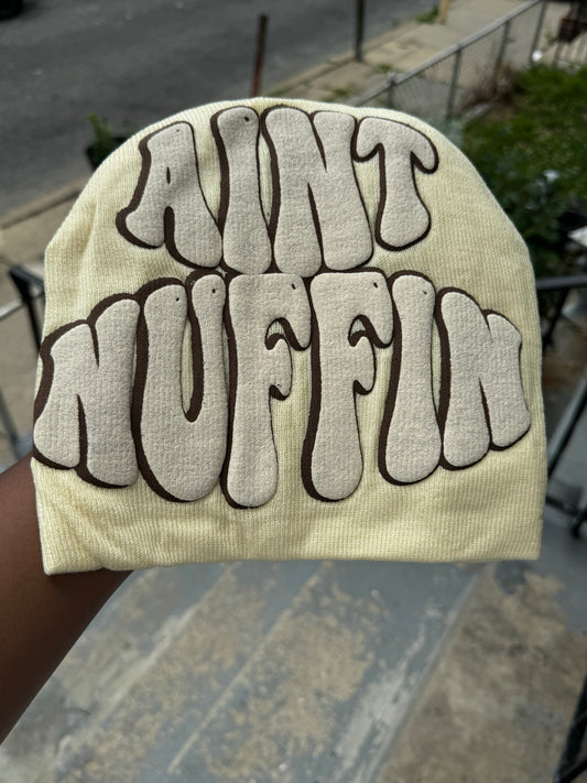 Brown cream ain’t nuffin beanie