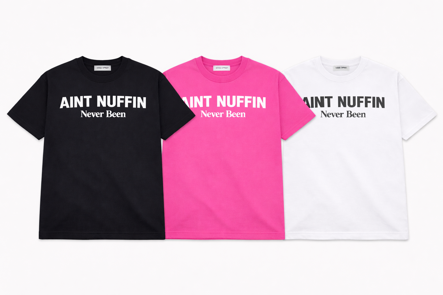 Ain’t nuffin shirts