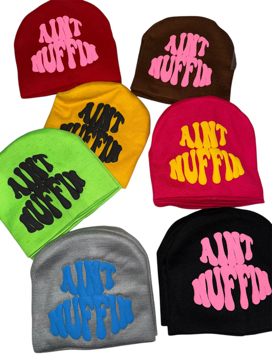 Aint nuffin Baby beanies