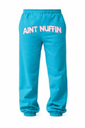 AINT NUFFIN TURQUOISE JOGGERS
