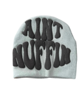 AINT NUFFIN  GRAY AND BLACK  BEANIE